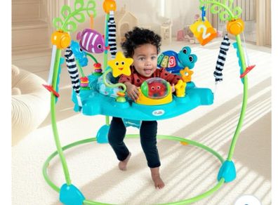 Jumperoo - Baby Einstein Ocean Explorers Curiosity Cove 2-in-1 Activity Baby Jumper
