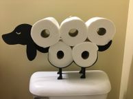 main image for ad BRAND NEW Paper Towel Holder Black Sheep Crafts Bathroom Rack Ornaments