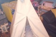 kids beige play tent