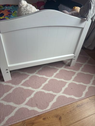 Nested Sorrento Cot Bed-White