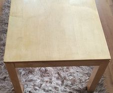 Solid pine coffee table