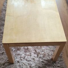 Solid pine coffee table