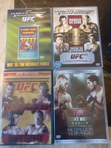 Ufc Dvd Bundle Collection Mixed Martial Arts Anderson Silva Brock Lesnar Conor Mcgregor Etc