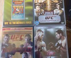 Ufc Dvd Bundle Collection Mixed Martial Arts Anderson Silva Brock Lesnar Conor Mcgregor Etc