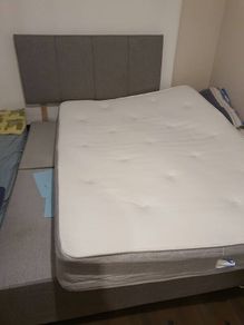 Doble bed with mattress