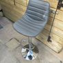 Grey Faux Leather Salon Chair Image 3