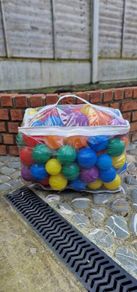 Plastic balls