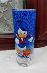 Fancy Donald Duck Drinks Flask/tumbler (brand New).