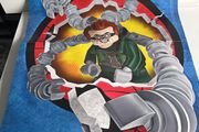 Lego Marvel Spiderman and Doctor Octopus Doc Ock minifigures