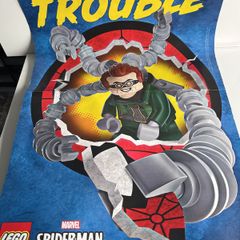 Lego Marvel Spiderman and Doctor Octopus Doc Ock minifigures