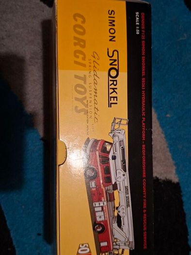 corgi fire engine