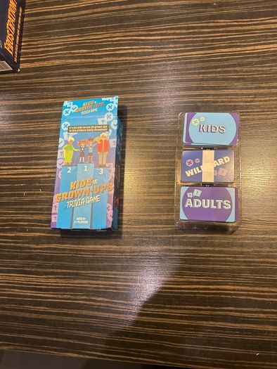 Kids vs adults trivia game