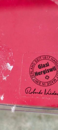 Crystal: Figurines Alligator, 5.1/2 boxed stamp from the Swiss glass manufacturer Glasi Hergiswil, indicating it was handmade in Switzerland since 1817Designer: Roberto Nieder .