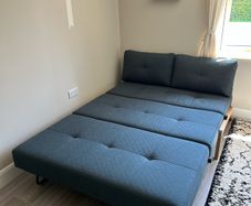 Innovation Living Cubed 140 Sofa Bed, Nist Blue 515