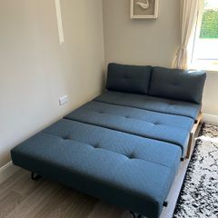 Innovation Living Cubed 140 Sofa Bed, Nist Blue 515