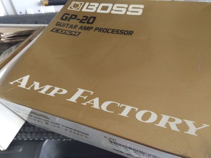 BOSS GP-20 Amp Factory.