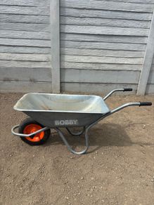 Galvanised Heavy Duty Wheelbarrow 90L