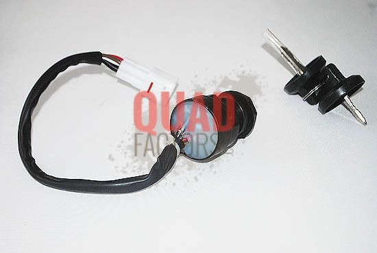 Ignition Key Switch For Yamaha Yfm350 Warrior 1996 1997 1998 1999 2000 2001 Atv