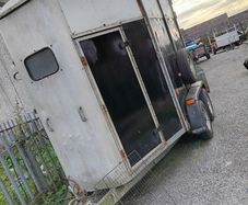 horse box Ivor Williams needs minor tlc