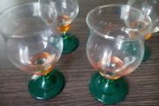 4 Wine Glasses.