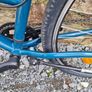 Decathlon Riverside 120 Hybrid Bicycle Bike Low Frame - Petrol Blue - Medium Image 4