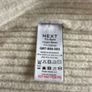 Cream hooded cardigan size 1 - 2 zipped front Image 8