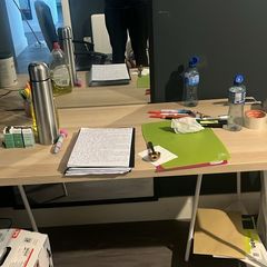 Office desk and chair