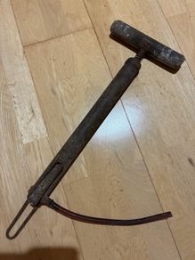 Antique wheel pump