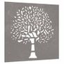 Corten Steel Tree Wall Art Garden Decoration 55 x 55 cm Image 6