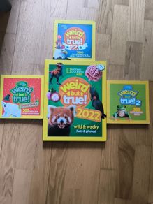 Weird but true 4 books each for 3 euro all for 10