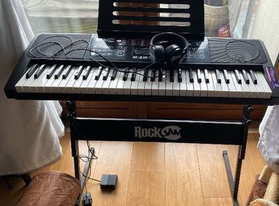 RockJam electronic piano (a set - pls see description)