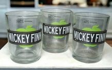 Trio Of Vintage 'Mickey Finn' Glasses
