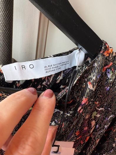 IRO silk mini, brand new with tags. RRP 589