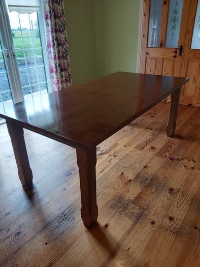 Dining table and 6 chairs