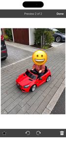 kids electric car (missing charger)