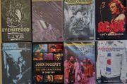 Lot of 8 x Music DVD's - Classic Rock, Metal, Etc EX+