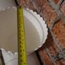 white woven basket effect plant pot Image 4