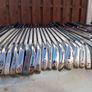 A selection of golf clubs and bags. All right handed clubs. Image 10