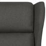 Recliner Chair Dark Grey Fabric Image 7