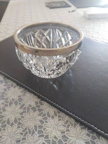 small  glass bowl