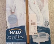 Halo Bassinet Swivel 360 Premier series over bed cot