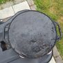 bbq cast iron smash burger/ griddle hot plate. Image 2