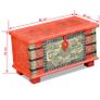 Storage Chest Red Mango Wood 80x40x45 cm Image 2