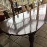 19th century oval mahogany telescopic table Image 3
