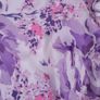 Jacques Vert Purple Pink Floral Print Chiffon Flutter Sleeve Blouse 20UK/48EU Image 3