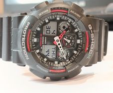 Casio G-Shock Watch Black & Red