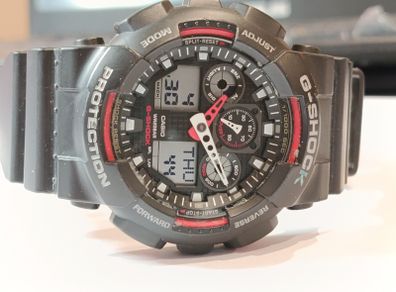 Casio G-Shock Watch Black & Red