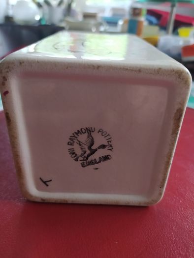 1950s Toni Raymond, hand painted Celery jar