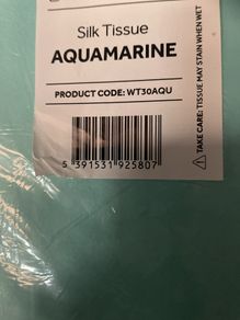 Silk Tissue Aquamarine x 450 sheets
