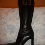 MARIO PROLOFUA black leather boots Image 2